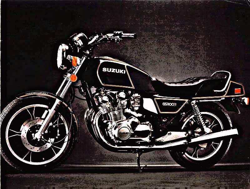 1981 gs1100 gl motorbike A4 Photo Print