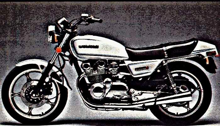 1981 gs650e motorbike A4 Photo Print
