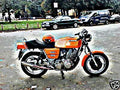 1981 laverda jota motorbike A4 Photo Print