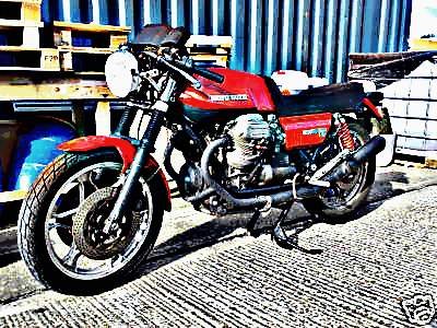 1981 le mans ii motorbike A4 Photo Print
