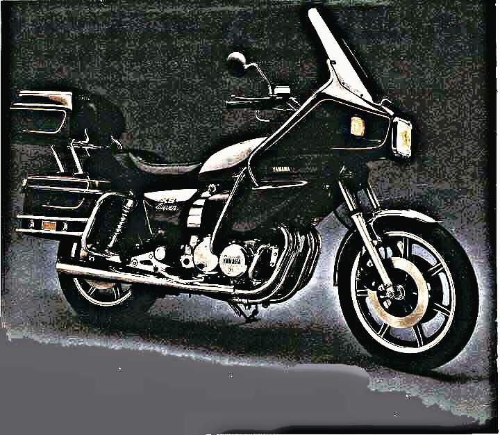 1981 xs1100g motorbike A4 Photo Print