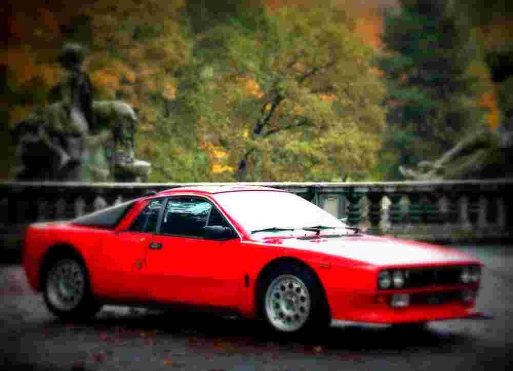 1982 Lanica 037 Stradale A4 Photo Print