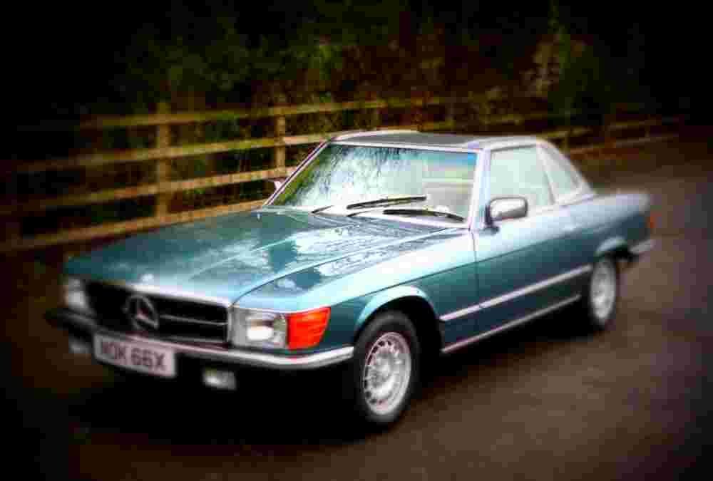 1982 Mercedes Benz 280SL A4 Photo Print