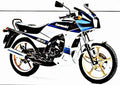 1982 ar125 motorbike A4 Photo Print
