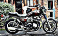1982 cb750c motorbike A4 Photo Print