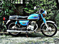 1982 cd200 motorbike A4 Photo Print