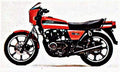1982 gpz550 motorbike A4 Photo Print