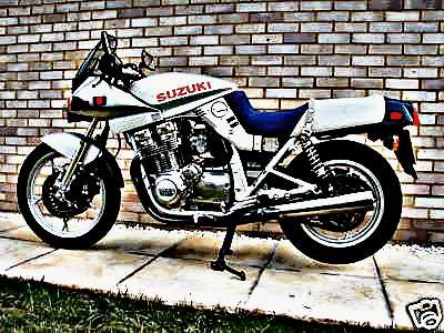 1982 gs1000 motorbike A4 Photo Print
