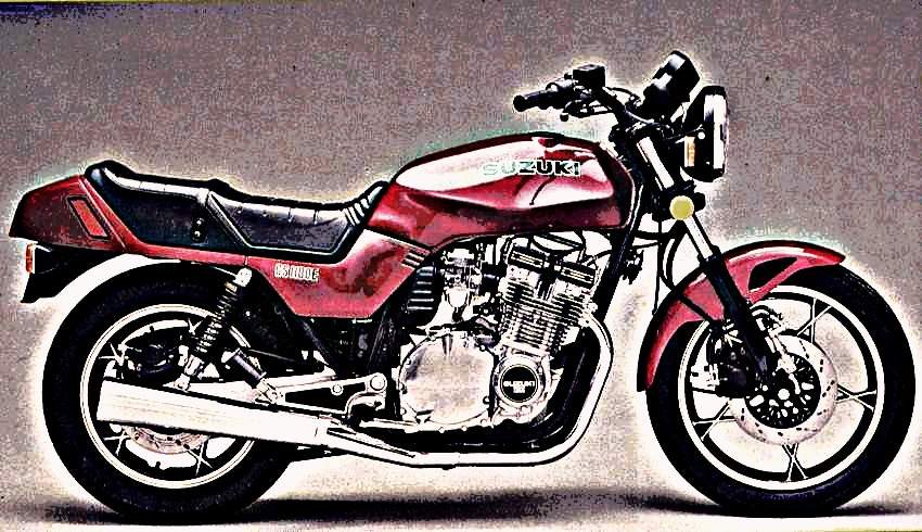 1982 gs1100 ez motorbike A4 Photo Print