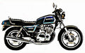 1982 gs1100g motorbike A4 Photo Print