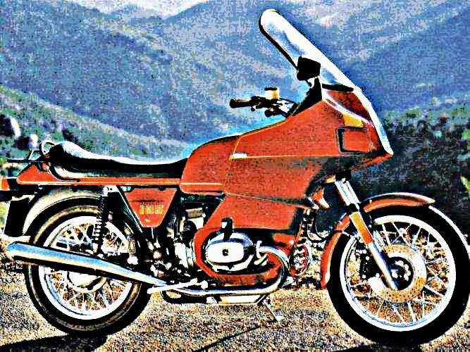 1982 r 80rt motorbike A4 Photo Print