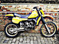 1982 yz125 motorbike A4 Photo Print