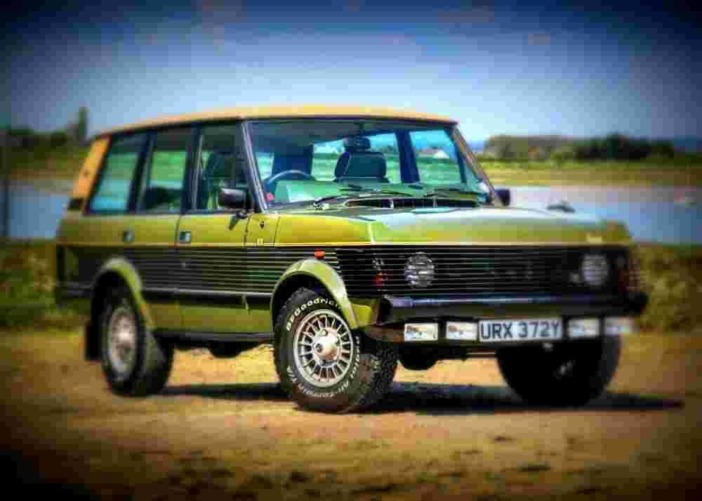1983 Land Rover Range Rover Harrods Edition Wood and Pickett A4 Photo Print