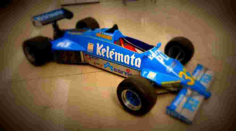 1983 Osella Alfa Romeo FA183 A4 Photo Print