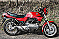 1983 bmw k100 motorbike A4 Photo Print