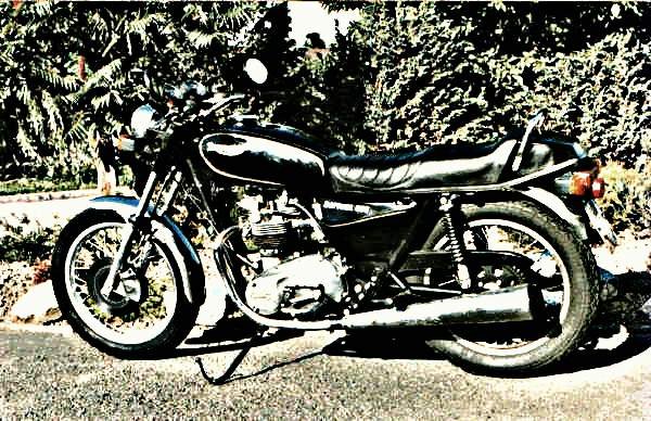 1983 daytona motorbike A4 Photo Print
