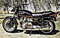 1983 gs650e motorbike A4 Photo Print