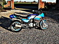 1983 gsx750 es motorbike A4 Photo Print