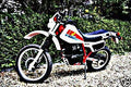1983 honda xl600 motorbike A4 Photo Print