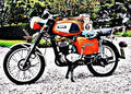 1983 mz motorbike A4 Photo Print