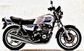 1983 seca motorbike A4 Photo Print