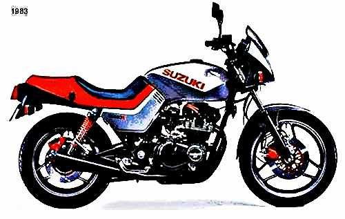 1983 suzuki gs650g katana motorbike A4 Photo Print