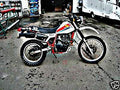 1983 xl600 motorbike A4 Photo Print