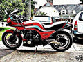 1983 zx750 motorbike A4 Photo Print