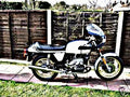 1984 Bmw R80 motorbike A4 Photo Print