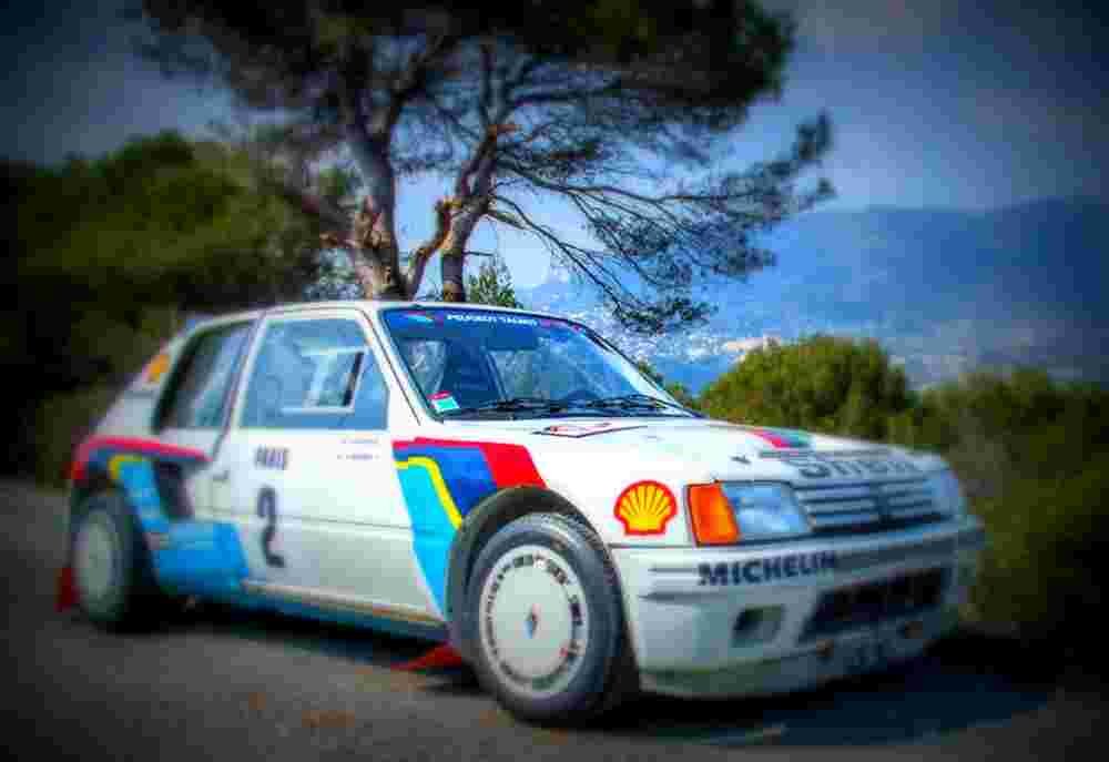 1984 Peugeot 205 Turbo 16 Evolution 1 Group B A4 Photo Print