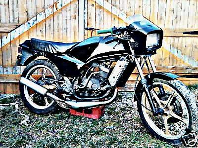 1984 ar125 motorbike A4 Photo Print