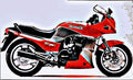 1984 gpz750r motorbike A4 Photo Print