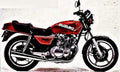 1984 gsx400ed motorbike A4 Photo Print