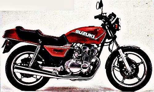1984 gsx400ed motorbike A4 Photo Print
