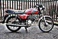 1984 h100 motorbike A4 Photo Print