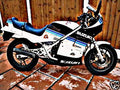 1984 rg250 gamma motorbike A4 Photo Print