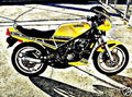 1984 rz350 motorbike A4 Photo Print