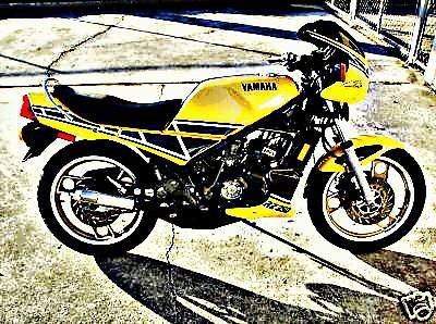 1984 rz350 motorbike A4 Photo Print