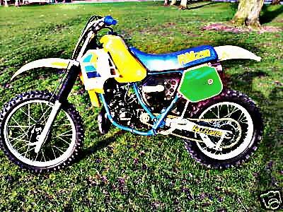 1984 suzuki rm250 motorbike A4 Photo Print