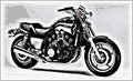 1984 v max motorbike A4 Photo Print