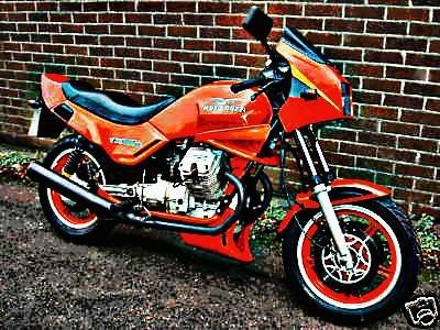 1984 v35 imola motorbike A4 Photo Print