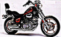 1984 xv1000 virago motorbike A4 Photo Print