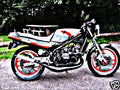 1985 350 lc motorbike A4 Photo Print
