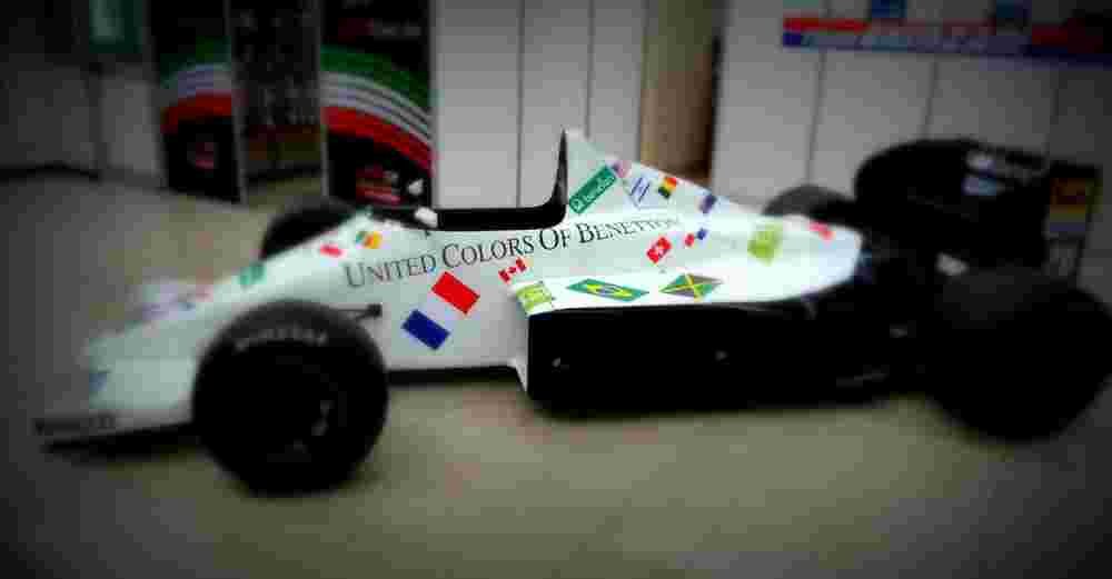 1985 Toleman Hart TG185 A4 Photo Print