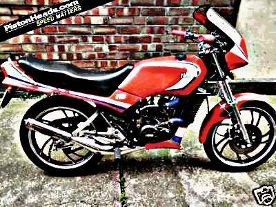 1985 rd125lc motorbike A4 Photo Print