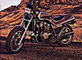 1985 v65 motorbike A4 Photo Print