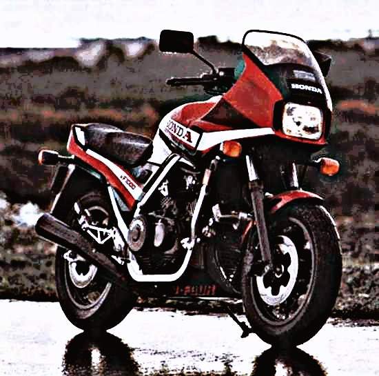 1985 vf 1000f motorbike A4 Photo Print