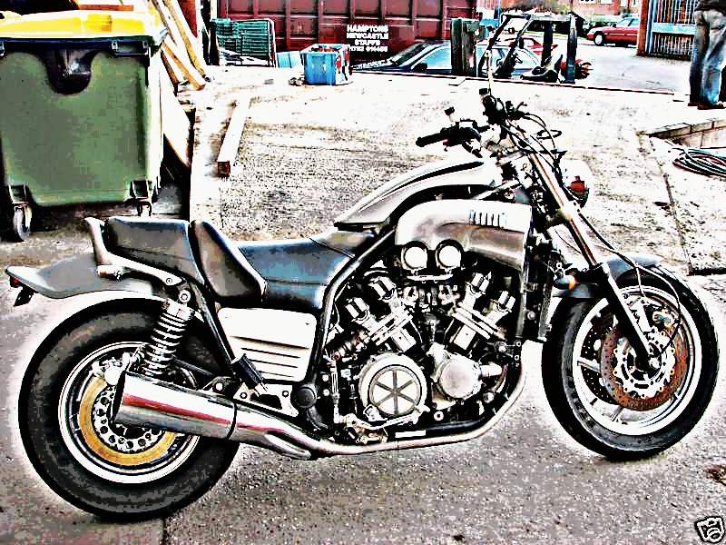 1985 vmax motorbike A4 Photo Print