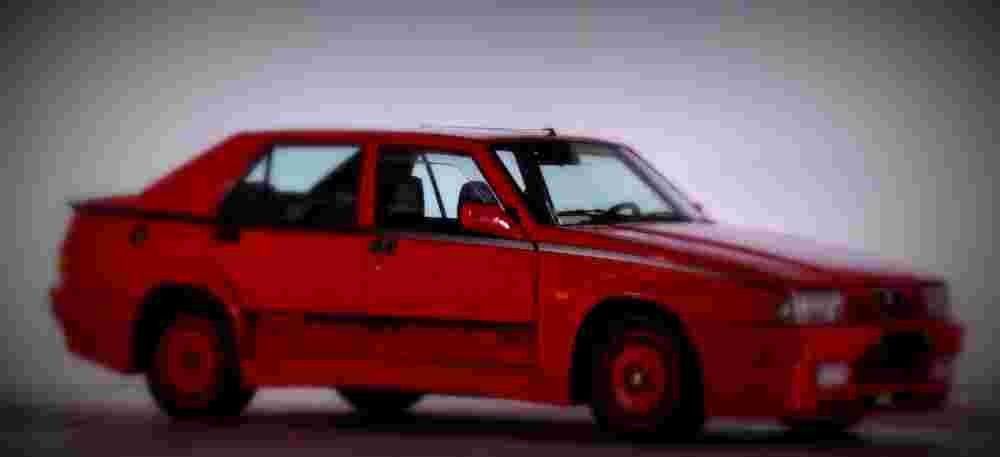 1986 Alfa Romeo 75 1 8 i e  Turbo Evoluzione A4 Photo Print