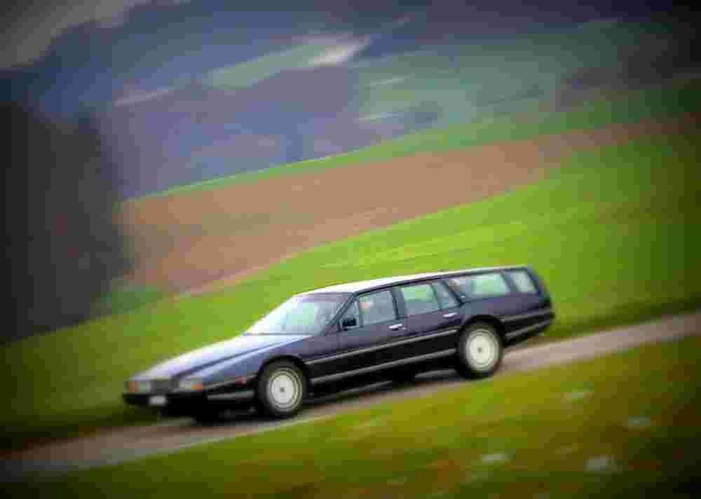 1986 Aston Martin Lagonda Series 3 Shooting Brake A4 Photo Print